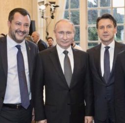 Conte, Salvini e Putin